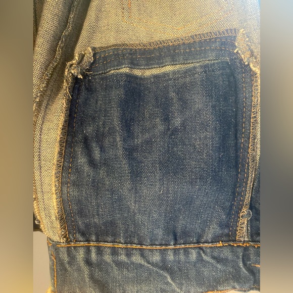 Vintage western style denim jacket - Picture 4 of 9